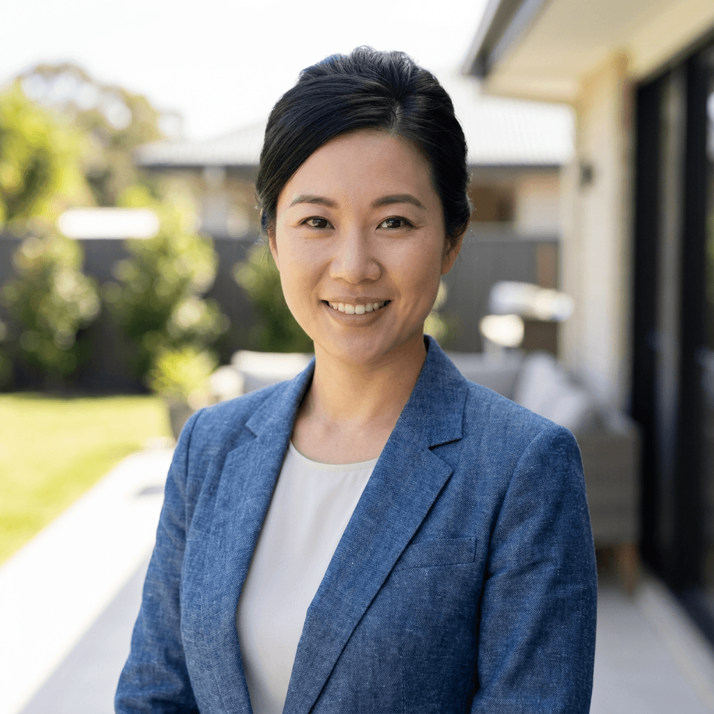Dana Chen, director of a wellness studio, professional headshot